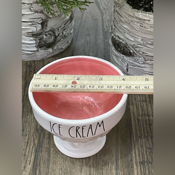 Brand NEW w/Tags Rae Dunn ICE CREAM Serving Dish/Bowl 🍨🍦 - Picture 7 of 10